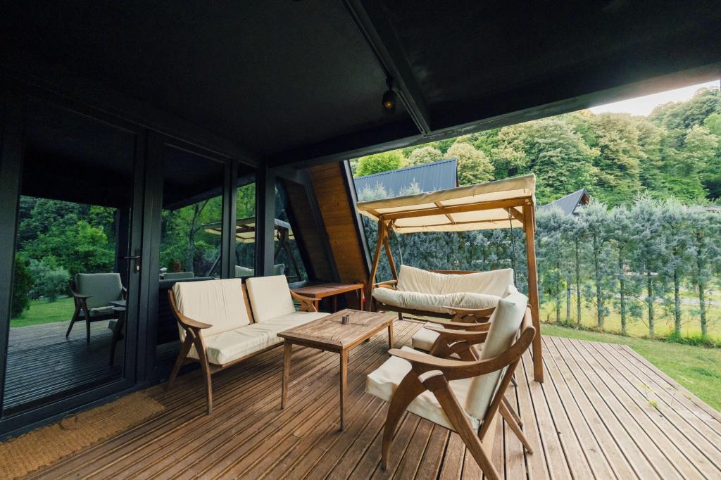 Deluxe Bungalow,Bahçe Manzaralı,Teraslı