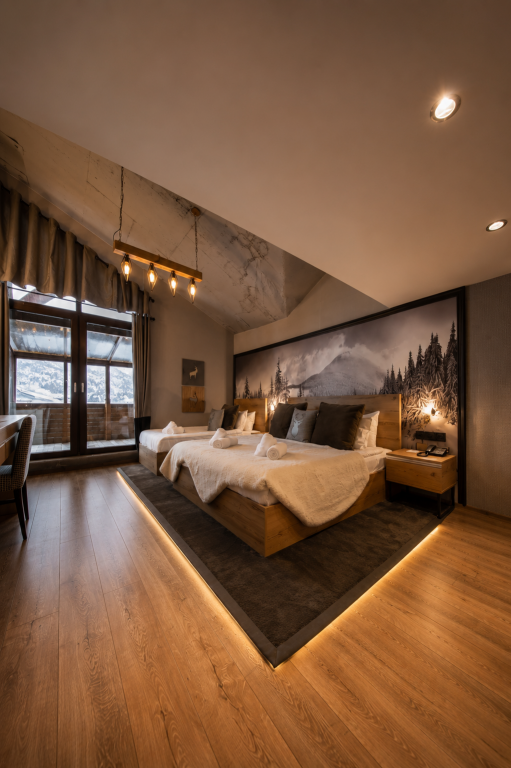 King Suite,Bağlantılı Aile Odası,Şömineli