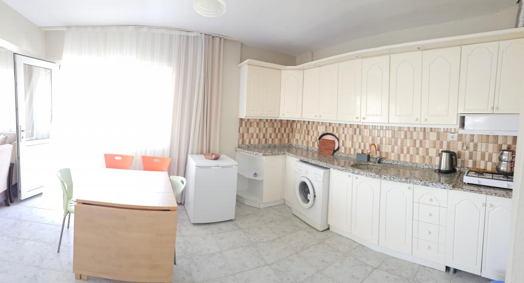 1+1 Ekonomik Apart Daire,Bahçe Manzaralı,Balkonlu