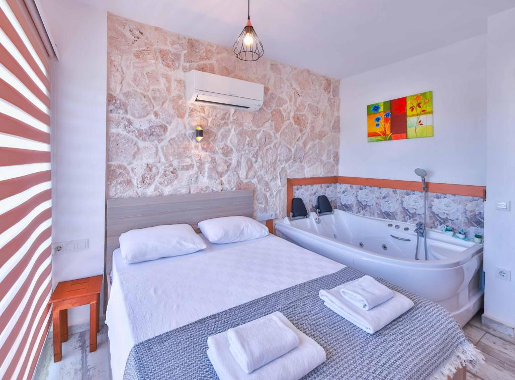 Dublex Villa-İki Yatak Odalı,Dağ veya Havuz Manzaralı,Özel Havuzlu