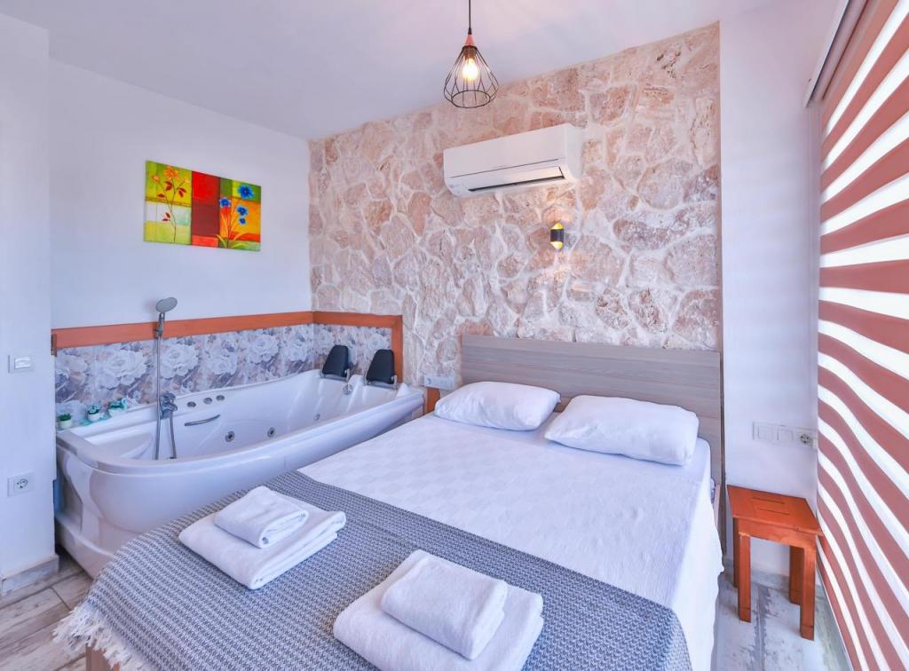 Dublex Villa-İki Yatak Odalı,Dağ veya Havuz Manzaralı,Özel Havuzlu