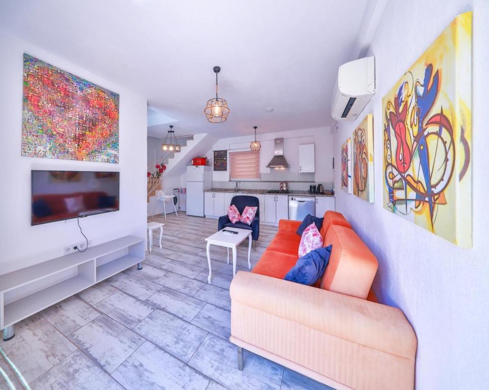Dublex Villa-İki Yatak Odalı,Dağ veya Havuz Manzaralı,Özel Havuzlu
