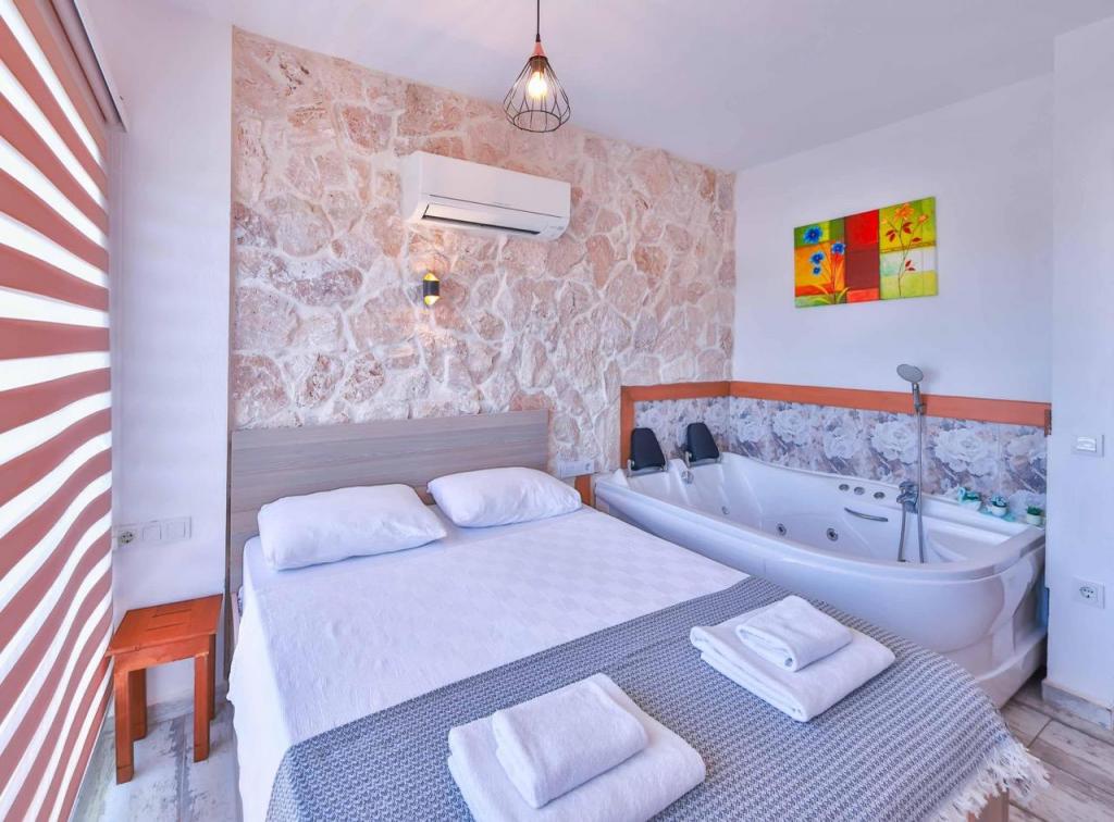 Dublex Villa-İki Yatak Odalı,Dağ veya Havuz Manzaralı,Özel Havuzlu
