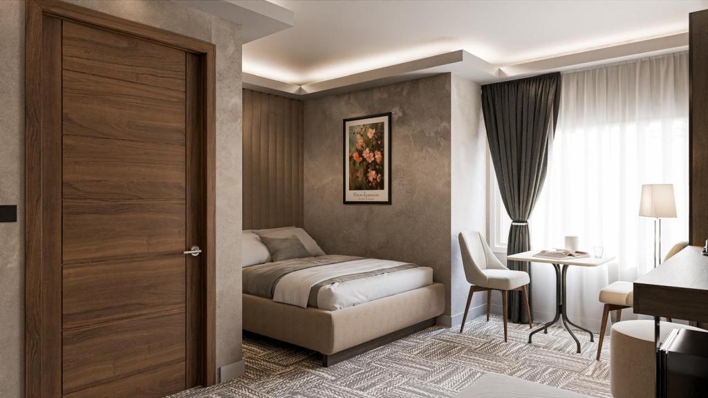 Standart Oda, Kısmi Deniz Manzaralı (3 Kişilik)
