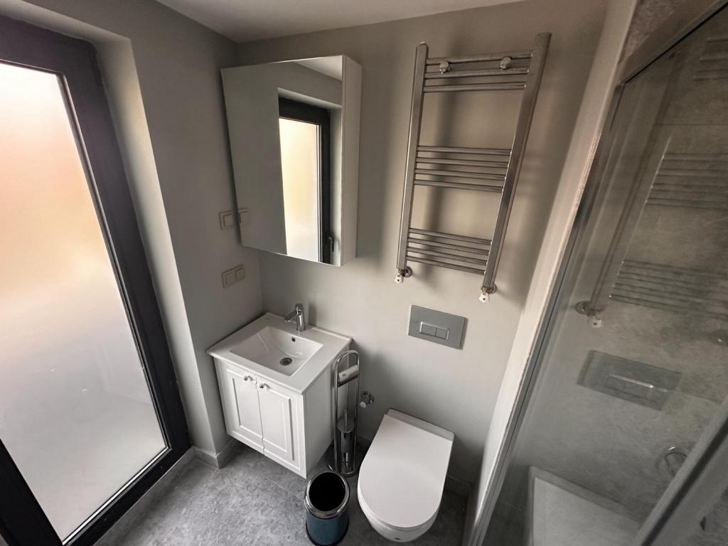 Teraslı Suit odamızın lavabo görünümü