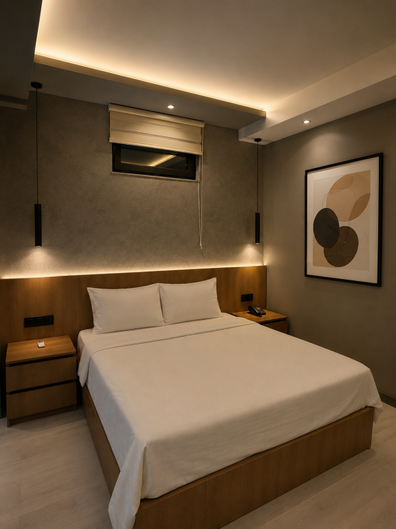 Deluxe Çift Kişilik Oda,Şehir Manzaralı,Duşa Kabinli