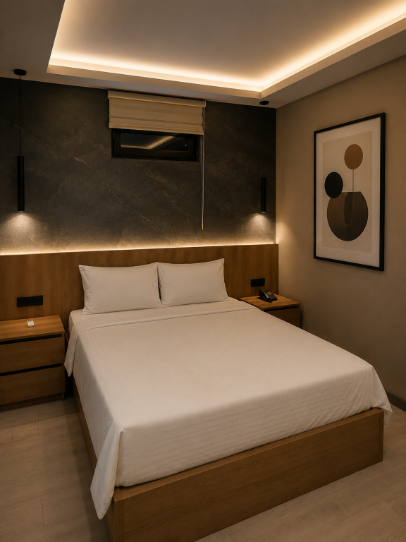 Deluxe Çift Kişilik Oda,Şehir Manzaralı,Duşa Kabinli