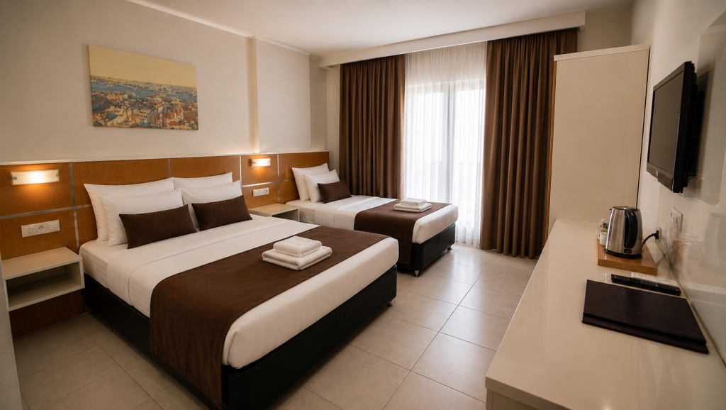 Deluxe Room, City View (Balcony)