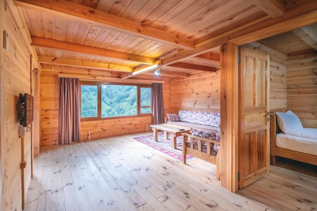 Bungalov Double,Nehir Manzaralı,Klimalı