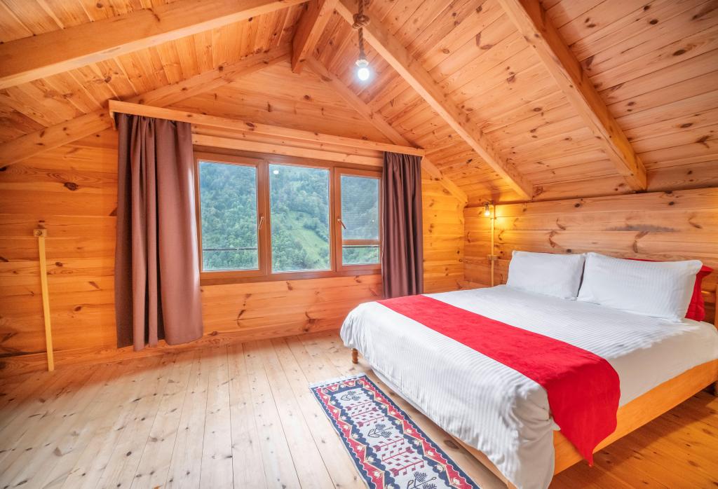 Bungalov Double,Nehir Manzaralı,Klimalı