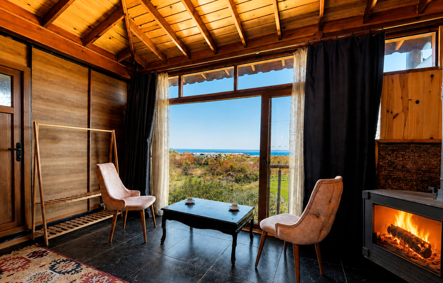 Bahçe Bungalow,Doğa Manzaralı