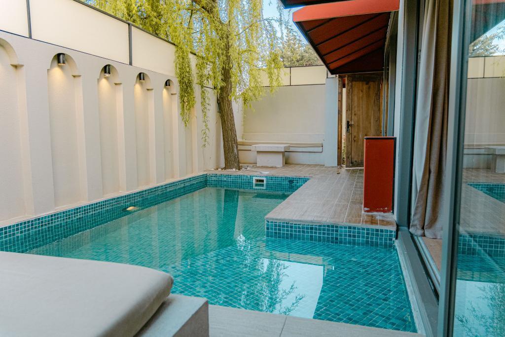 King Suite,Havuz ve Bahçe Manzaralı,Isıtmalı Özel Havuzlu