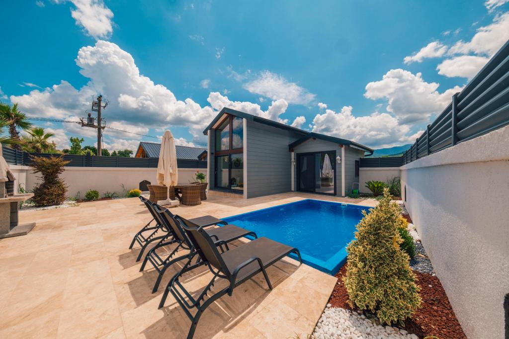 Sunset Tiny House,Bahçe Manzaralı,Özel Havuzlu