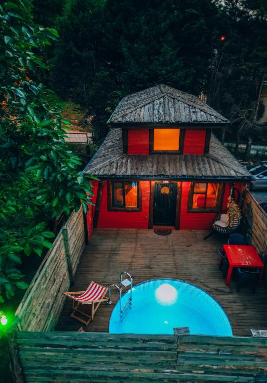 Elma Şekeri (Isıtmasız Havuzlu/Jakuzili)