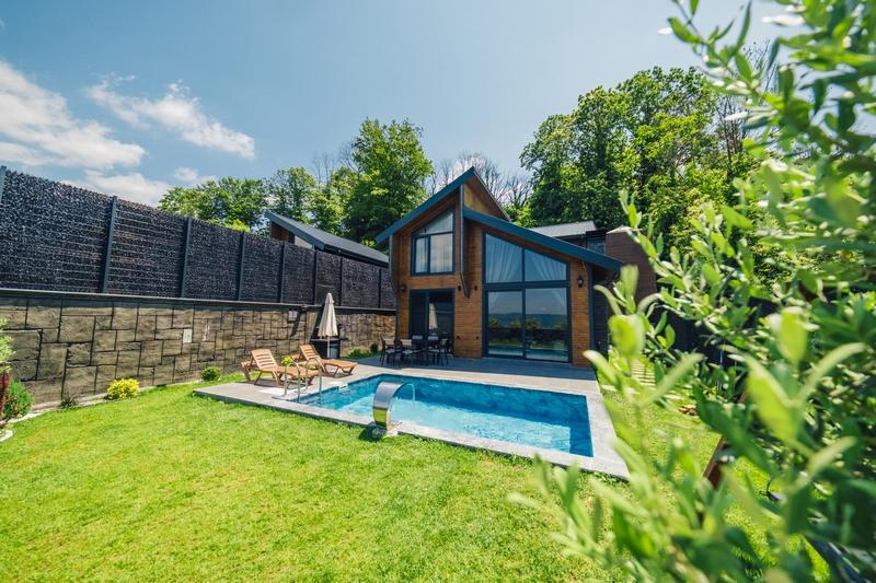 Deluxe Bungalow,Göl Manzaralı,Isıtmalı Özel Havuzlu