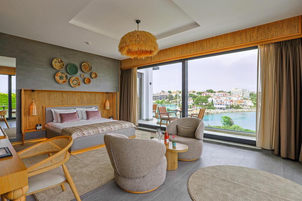 Corner Suite,Deniz Manzaralı,Jakuzili