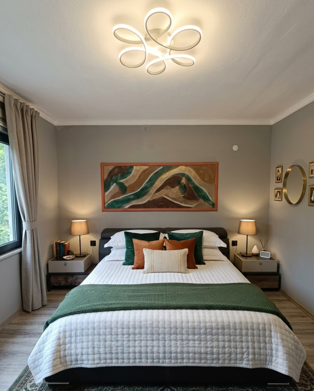 Family Villa,Deniz ve Dağ Manzaralı,Balkon veya Teraslı