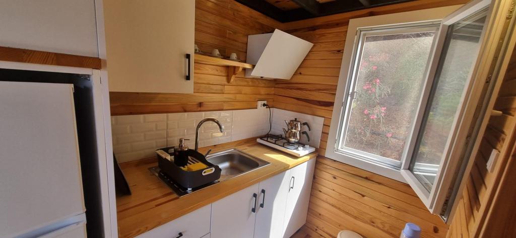 Tiny House,Dağ Manzaralı,Verandalı