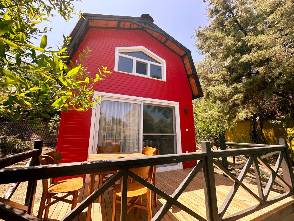 Asma Katlı Bungalow,Dağ Manzaralı,Verandalı