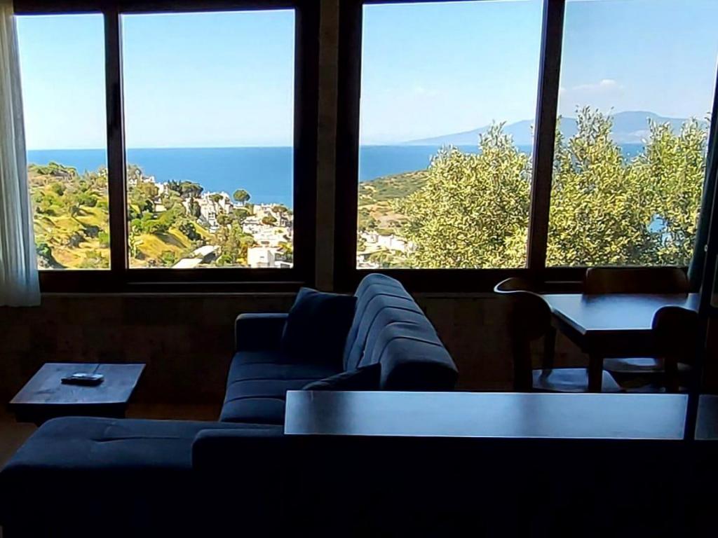 Panoramic Stüdyo,Deniz ve Dağ Manzaralı,Barbekülü