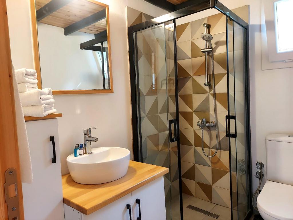 Asma Katlı Bungalow,Deniz ve Dağ Manzaralı,Verandalı