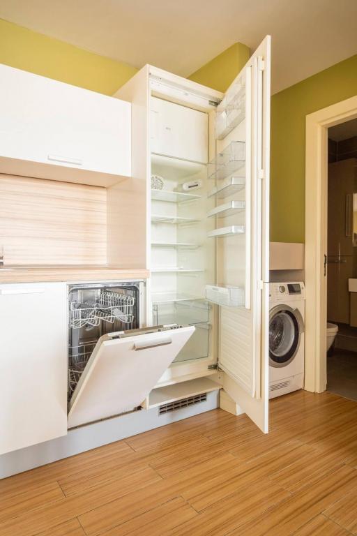 Daire-Tek Yatak Odalı,Şehir Manzaralı,Tam Donanmlı Mutfak - Full Kitchen