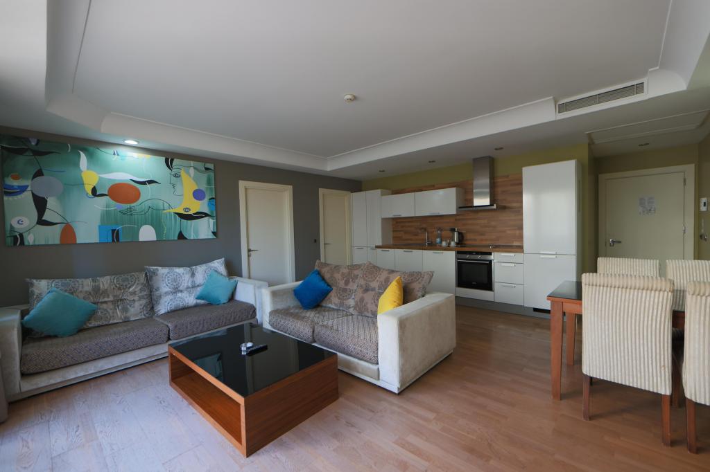 Daire-Tek Yatak Odalı,Şehir Manzaralı,Tam Donanmlı Mutfak - Full Kitchen