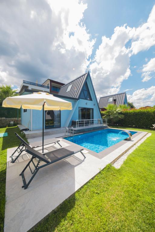 Deluxe Bungalow,Bahçe Manzaralı,Özel Havuzlu ve Jakuzili