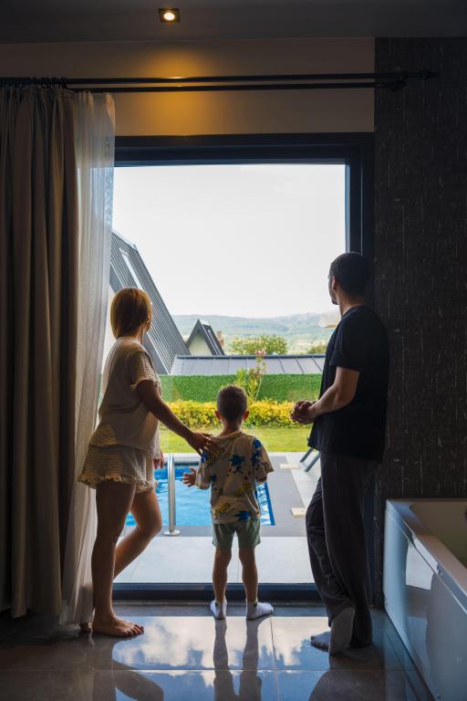 Deluxe Bungalow,Bahçe Manzaralı,Özel Havuzlu ve Jakuzili