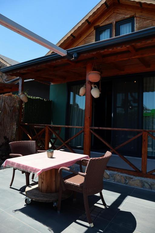 Bungalov Manolya,Bahçe Manzaralı,Bahçe Katı