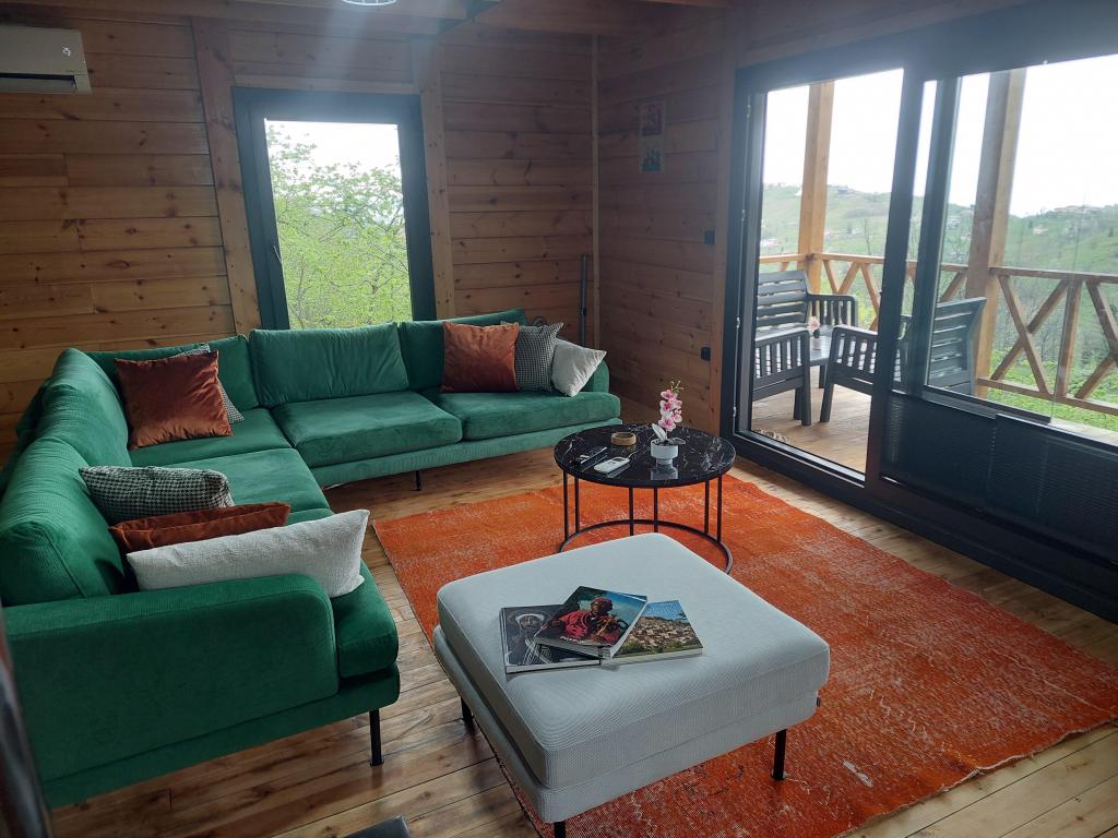 Bungalow,Deniz ve Doğa Manzaralı,Şömineli ve Jakuzili
