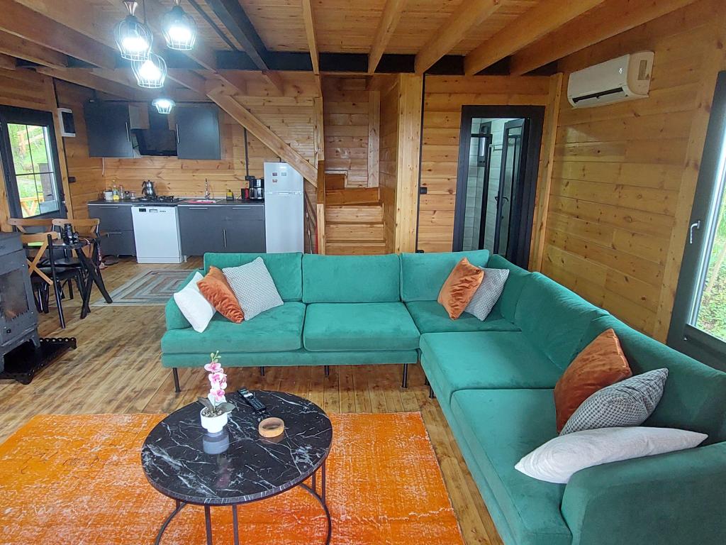Bungalow,Deniz ve Doğa Manzaralı,Şömineli ve Jakuzili
