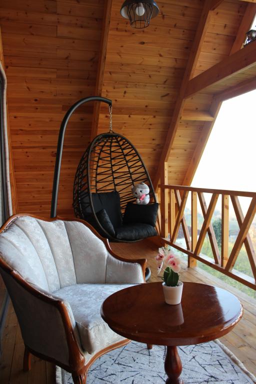 Bungalow,Deniz ve Doğa Manzaralı,Şömineli ve Jakuzili