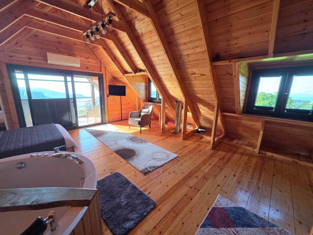 1+1 Bungalov,Deniz ve Doğa Manzaralı,Verandalı