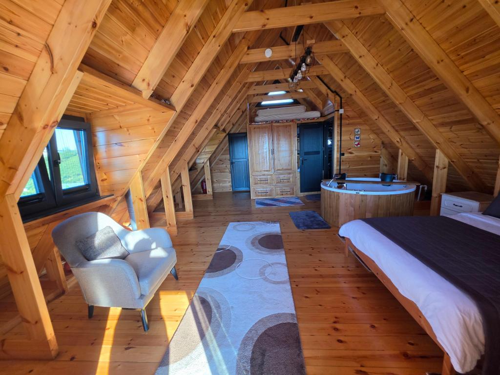 1+1 Bungalov,Deniz ve Doğa Manzaralı,Verandalı