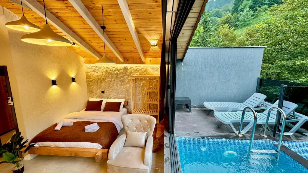 Bungalow,Havuz ve Doğa Manzaralı