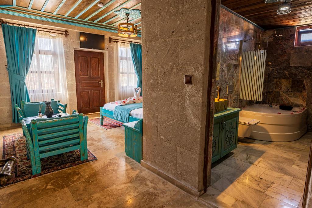 Turquenite Room,Dağ Manzaralı,Balkon veya Teraslı