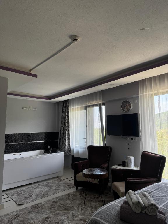 Suite,Dağ Manzaralı,Jakuzili ve Balkonlu