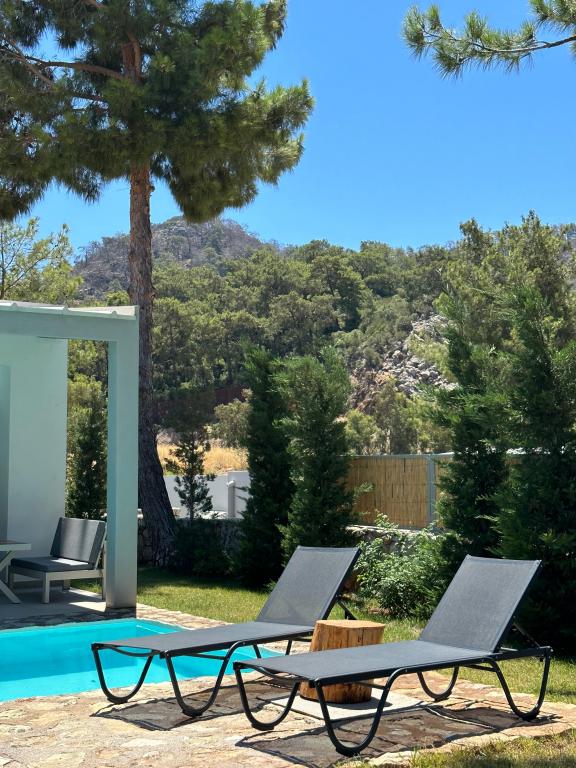 Villa 2+1 Daire, Havuz Manzaralı