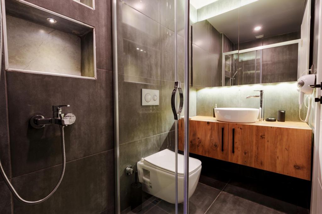 Suit Oda, Kara Manzaralı (Mutfaklı)