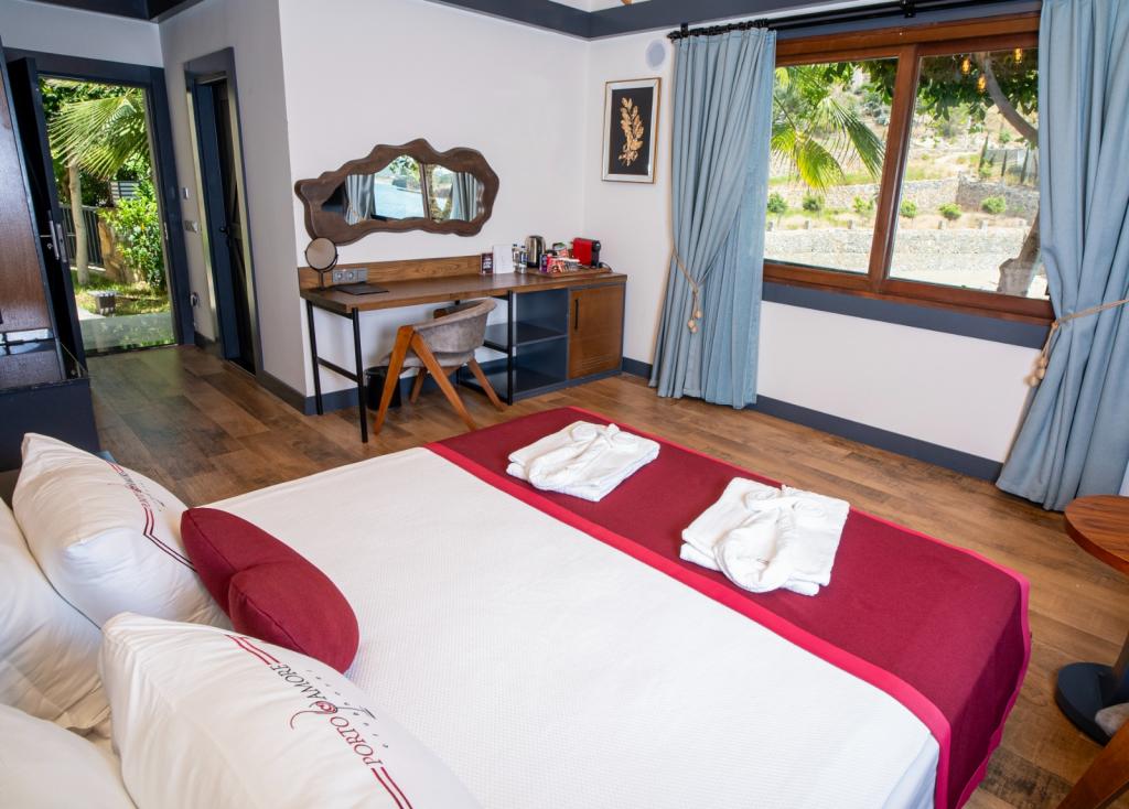 King Suit Bungalov Oda, Deniz Manzaralı (Jakuzi)