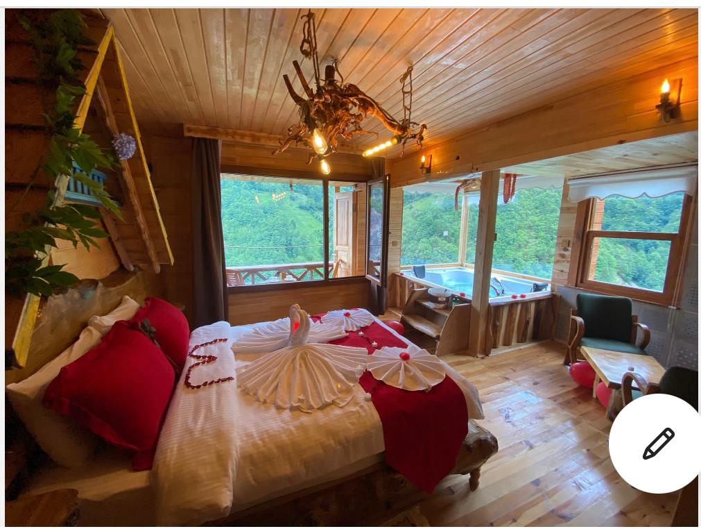 Balayı Suite,Nehir Manzaralı,Jakuzili