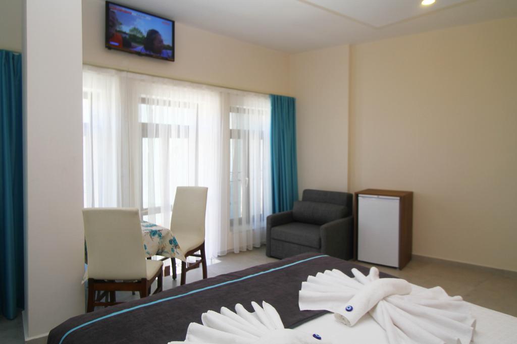 Cumbalı Deluxe Oda,Deniz Manzaralı,Balkonlu