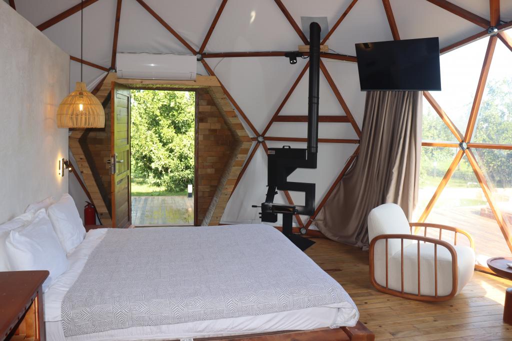 Glamping Çadırı, Bahçe Manzaralı, Özel Havuzlu