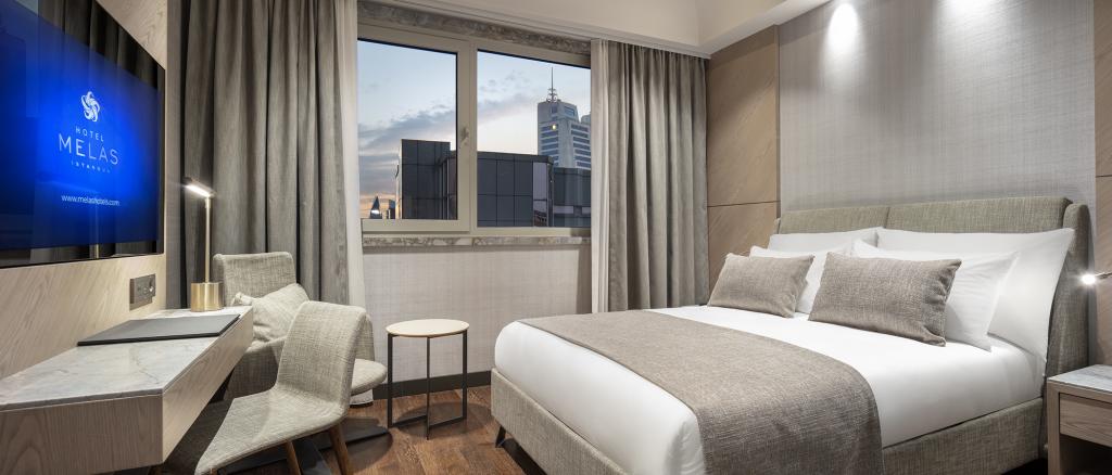 Deluxe French Oda, Şehir Manzaralı (Balkonsuz)