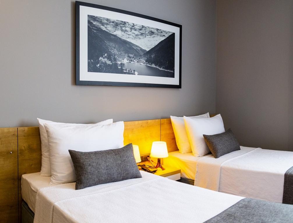 Iki Ayrı Yataklı Oda, Şehir Manzaralı