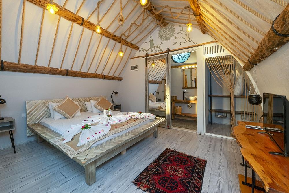 Bungalov, Bahçe Manzaralı