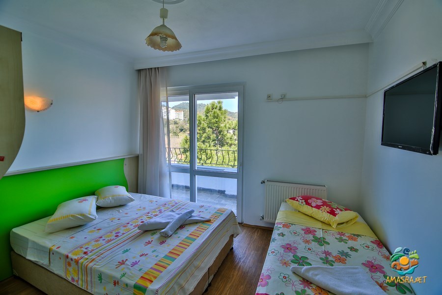 Standart Oda, Yandan Deniz Manzaralı, Balkonlu,