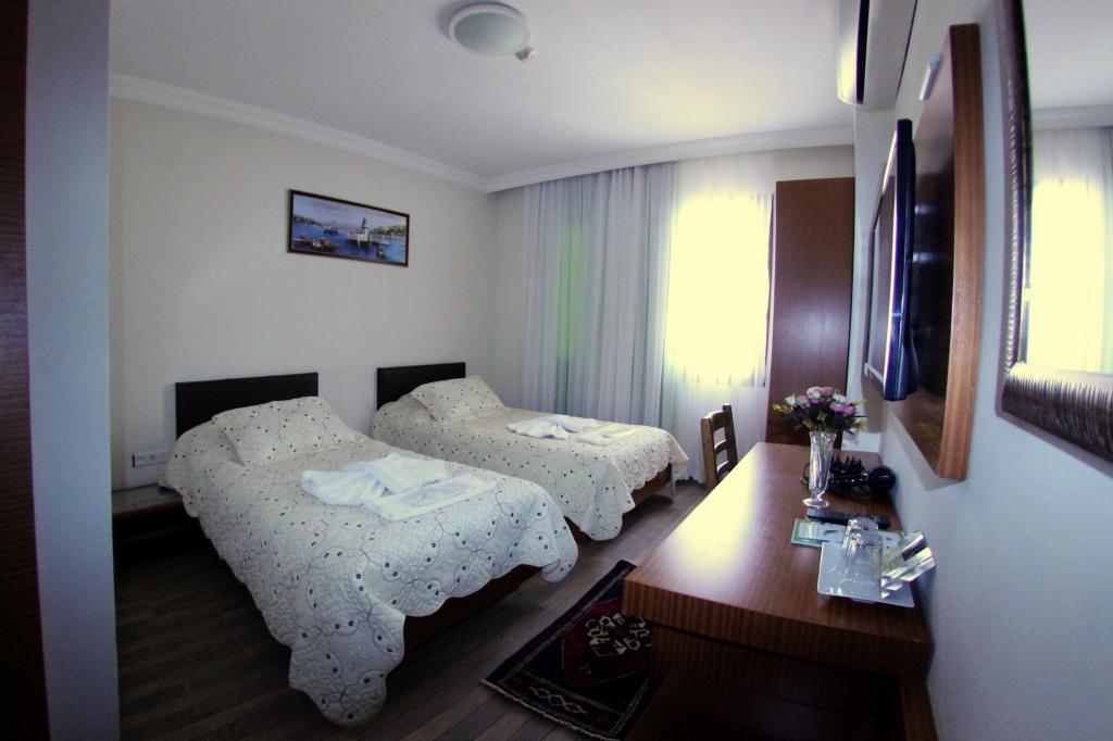 Ekonomik İki Ayrı Yataklı Oda, Şehir Manzaralı