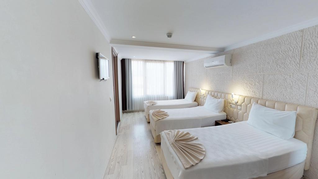 Standart Oda, Bahçe Manzaralı (3 Kişilik)